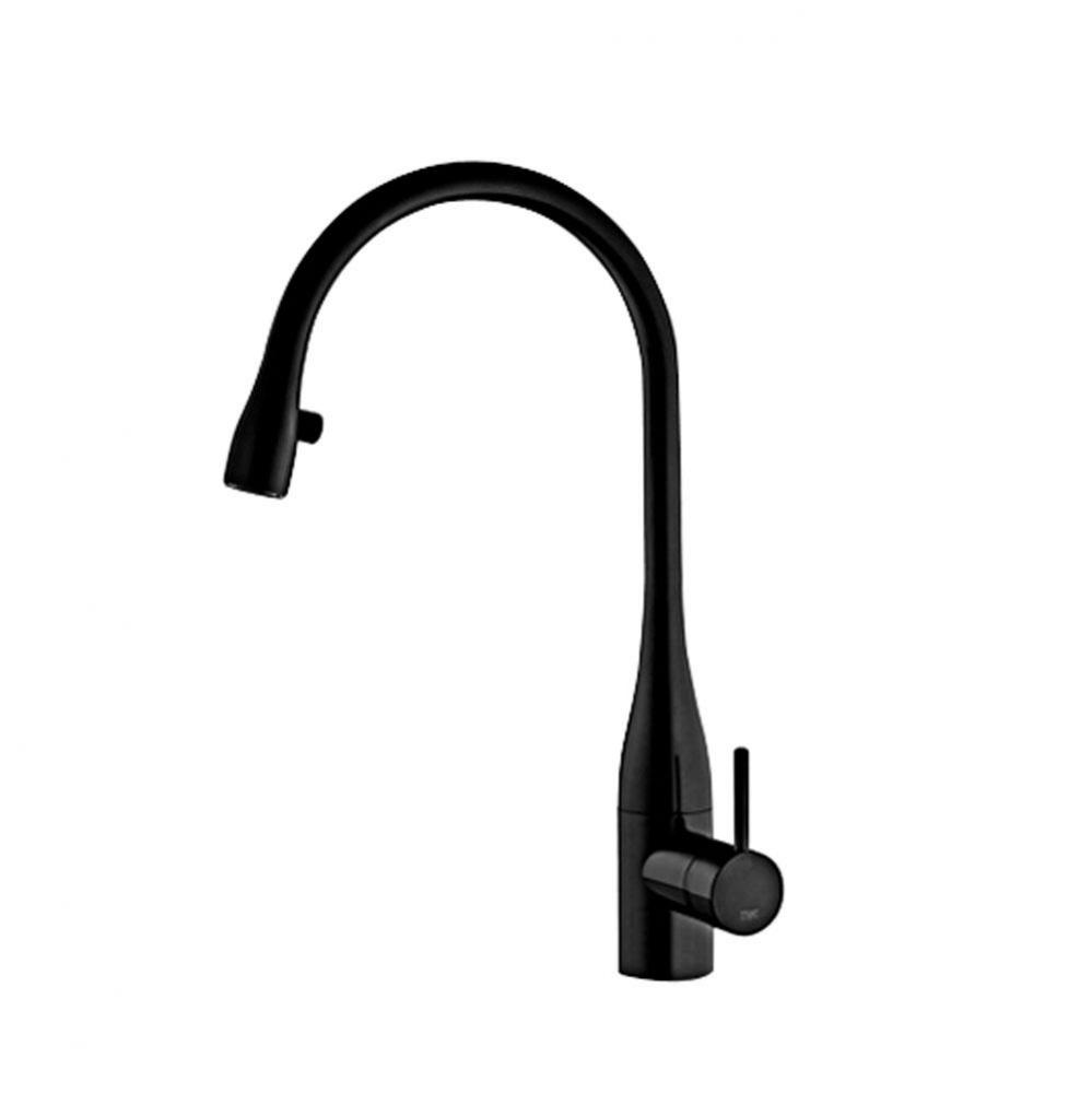 Eve Pull Down Kitchen W/Light Black