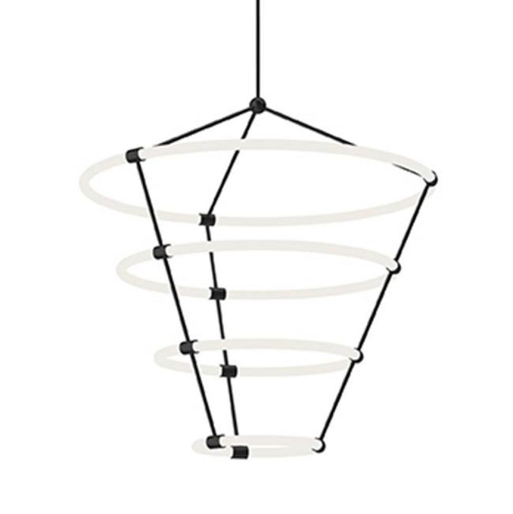 Multi-Tiered Extruded Aluminum Frame With Rigid Frosted Acrylic