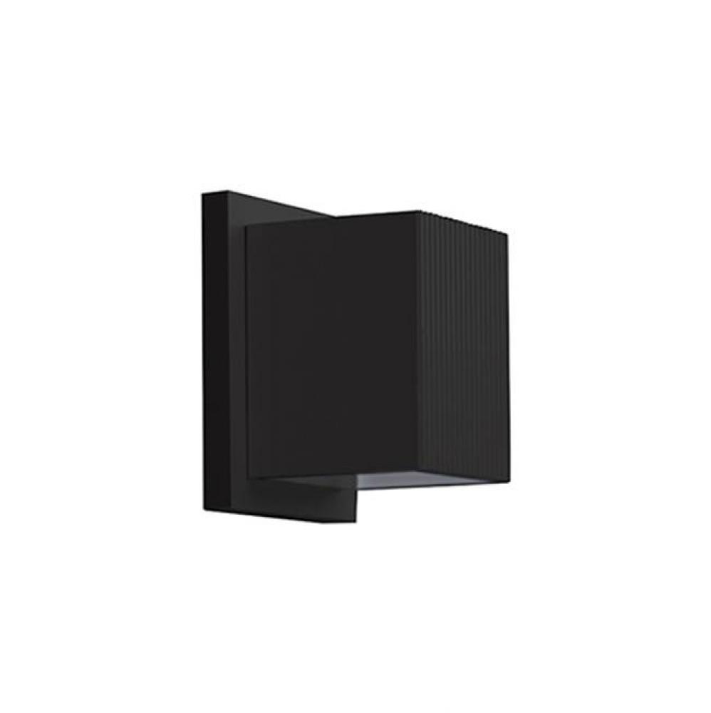 Providing Uplight And Downlight, This Exterior Wall Sconce Is Simple And Small. A Black Or White