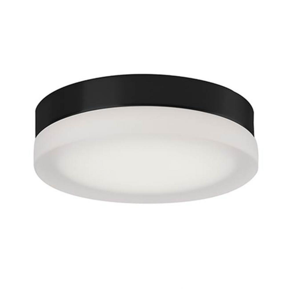 Single Led Round Flush Mount Ceiling Fixture With Three