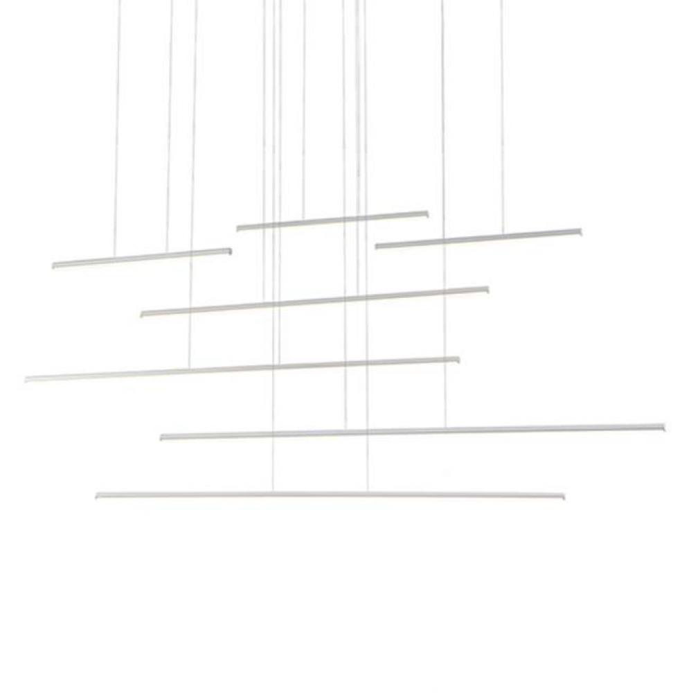 Extruded Circular Aluminum Horizontal Lamp RodsFlexible Silicon Rubber DiffusersLightly Textured