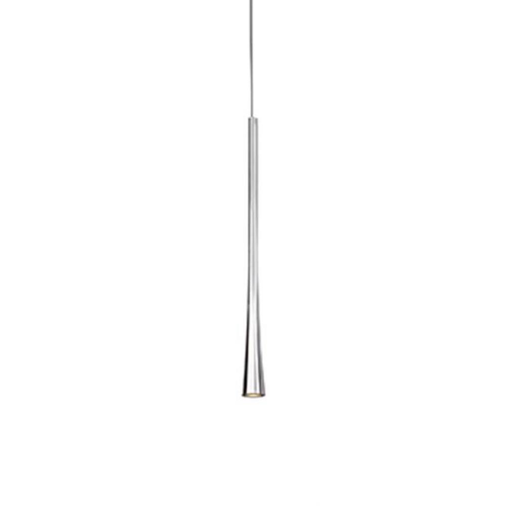 Slightly Offset From The Suspension Cable The Die-Cast Aluminum Body Repeats Linear Verticality