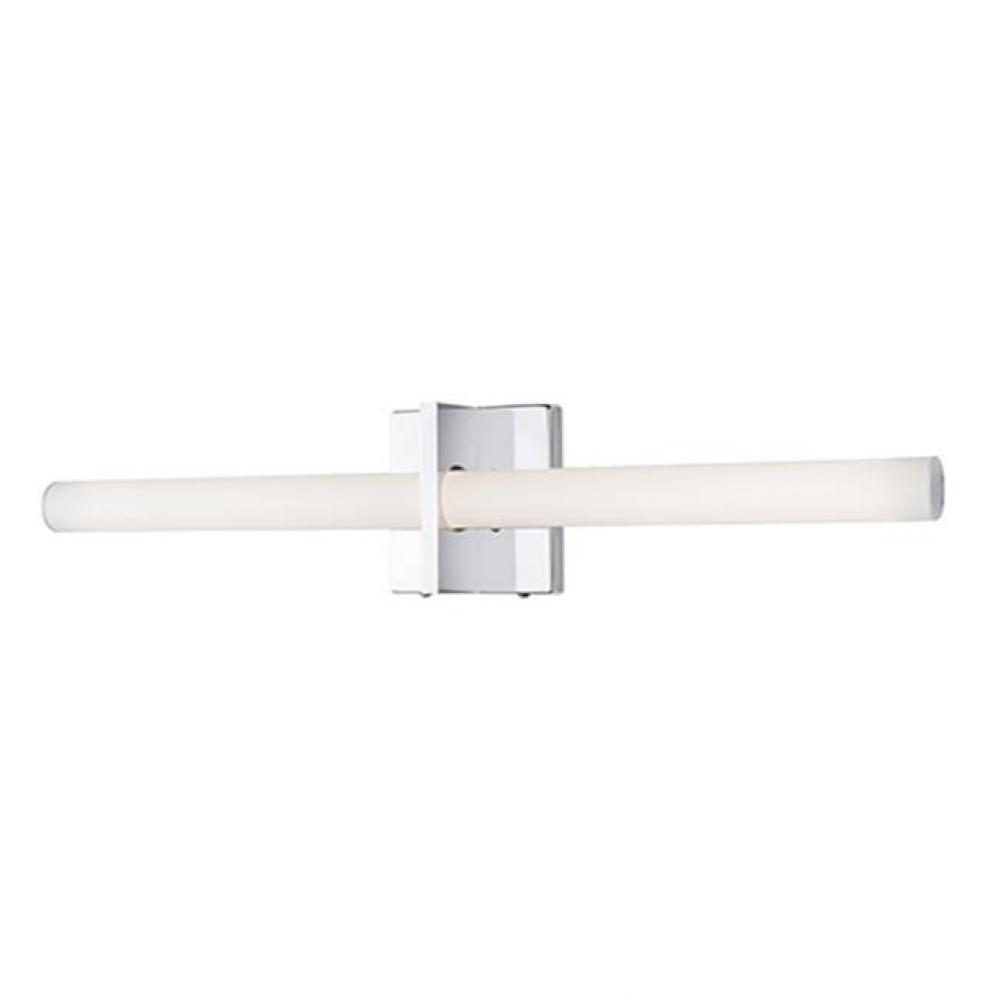 Vl17324 - Cylindrical White Opal Glass With Square-Section Single Formed Steel