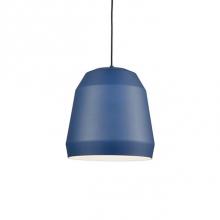 Kuzco 492122-IB - Single Lamp Pendant With FacetedAluminum Shade ShowcasingPowder-Coated Finishes AgainstA Matte