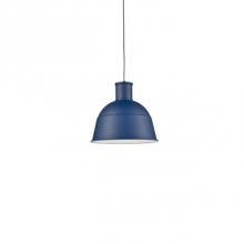 Kuzco 493513-IB - Single Lamp Pendant WithAluminum Dome ShadeShowcasing Powder-CoatedFinishes. Exterior Shade