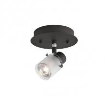 Kuzco 81351BZ - Single Lamp Monopoint Fixture With Frosted Glass Shade. Metal Finish In