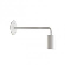 Kuzco 81751-WH - Cylindrical Lamp Head With Recessed Bulb Socket. Circular Attachment Plate With Vertical Or