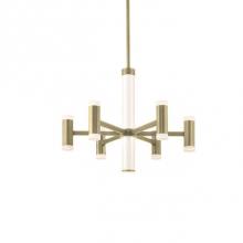 Kuzco CH16724-BB - An Array Of Extruded Aluminum Quatrefoil LampsFinely Textured Powder-Coat Or Plated FinishOpal