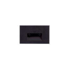 Kuzco ER3003-BK - A Vertical Rectangle-Shaped Recessed Light In Matte Black Or White Powder Coat. The Optically