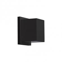 Kuzco EW4405-BK - Providing Uplight And Downlight, This Exterior Wall Sconce Is Simple And Small. A Black Or White