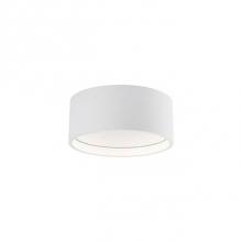 Kuzco FM10206-WH - Led Flush Mount Made From Heavy Gauge Cast Aluminum Painted White, Slim Round Cylinder Shaped.