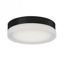 Kuzco FM3511-BK - Single Led Round Flush Mount Ceiling Fixture With Three