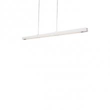 Kuzco LP11252-WH - Clean, Crisp Design This Linear Pendant Hangs From Two Points In The Middle Of The 51-1/5 Inch