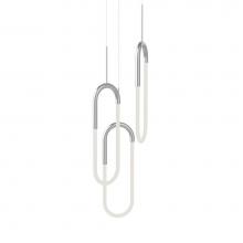 Kuzco MP95103-CH - Extruded Aluminum Body, Acrylic Frosted Tube, Matte Powder-Coated Or Plated