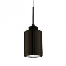 Kuzco PD8204-BZ - Single Lamp Led Pendant With Heavy Gauge Casting Steel Head With Frosted Glass Bottom Cover.