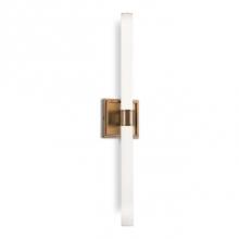 Kuzco VL17024-VB - Electroplated Steel Backplate And Turned Aluminum