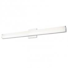 Kuzco VL61236-CH - Vl61236 - Obround White Acrylic Diffuser With Electroplated Formed Steel