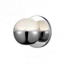 Kuzco WS47305-CH - Die-Cast Aluminum Dome And Formed Steel Mount With Plated Finish. Clear Polymeric Diffuser With