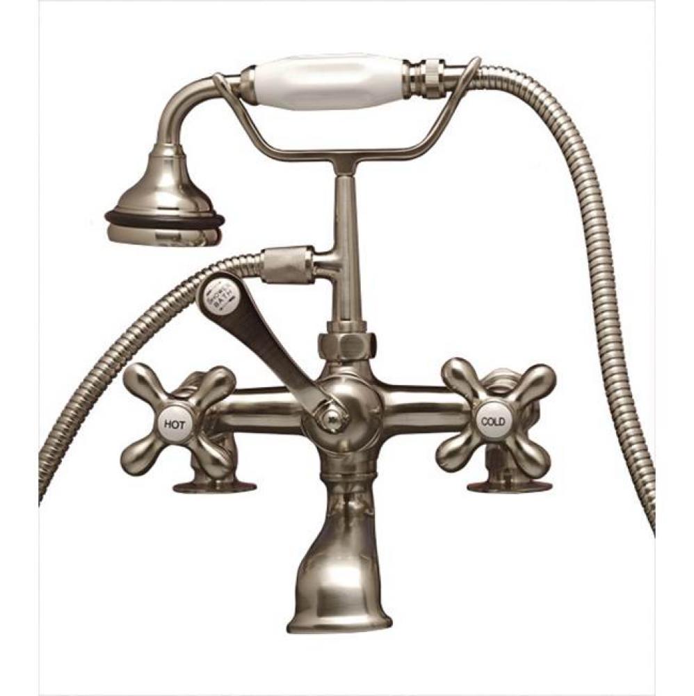 Rim Mount English Telephone Faucet - Classic Spout