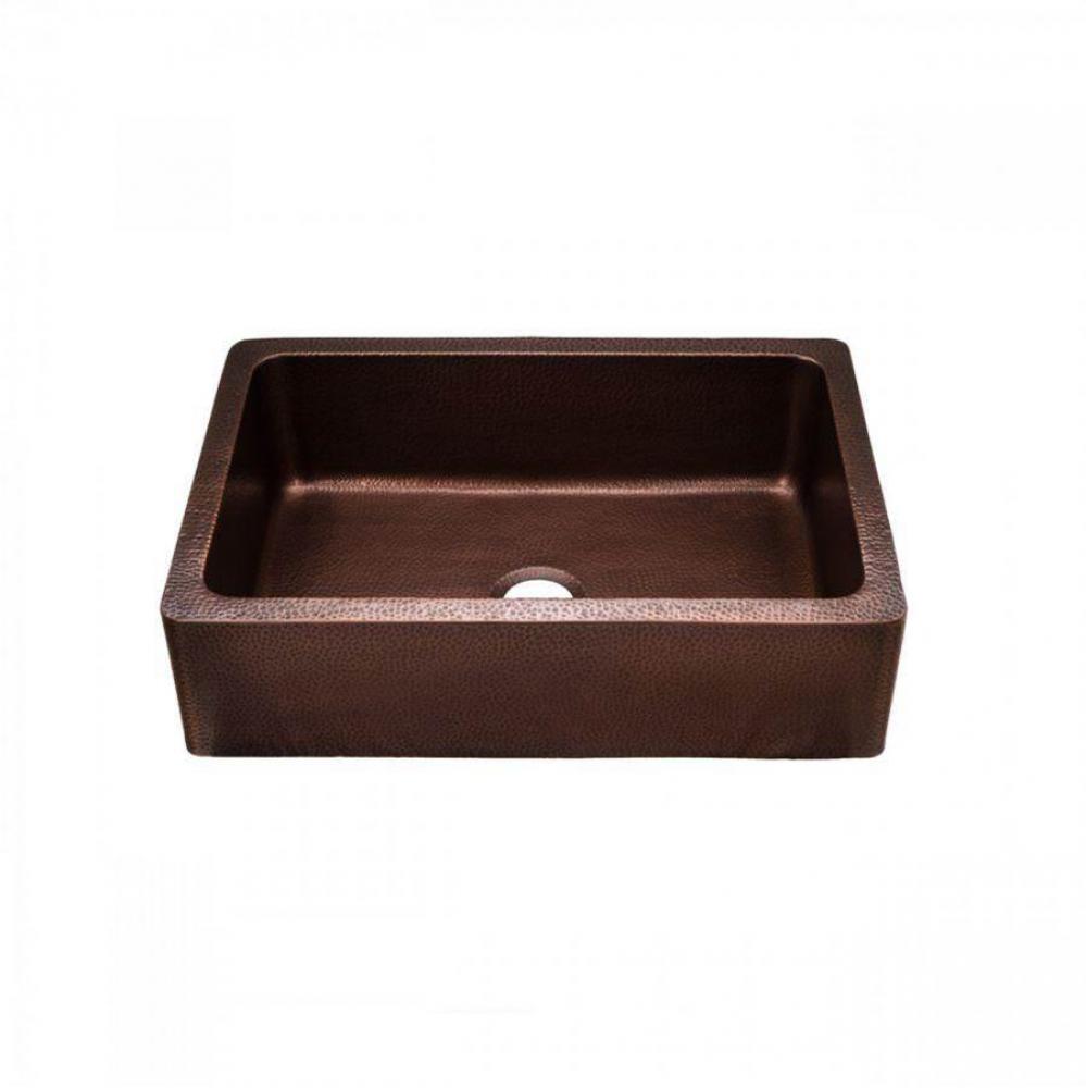 Copper Single Bowl Farmhouse Sink