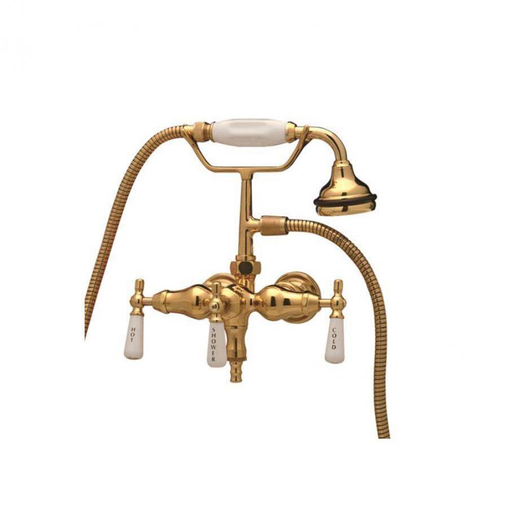 Wall Mount English Telephone Faucet - Down Spout