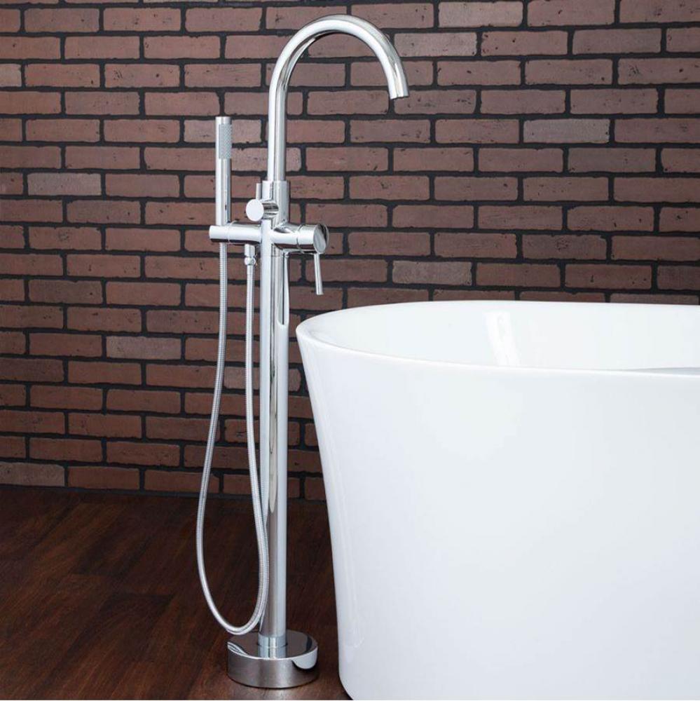 Infinity Freestanding Faucets - Gooseneck Infinity Freestanding Faucets