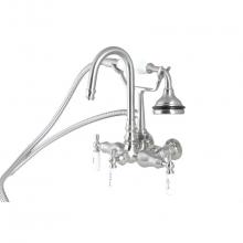 Maidstone 121-GSBW2-1PL1 - Wall Mount English Telephone Faucet - Gooseneck Spout