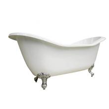 Maidstone 1202ds72-7-1 - Amandine Acrylic Slipper Clawfoot Tub