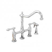 Maidstone 144-BRC1-1PL1 - Adriana Sink Faucet - Bridge Style