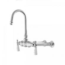 Maidstone 121-GSBW1-3PL1 - Wall Mount Faucet - Gooseneck Spout