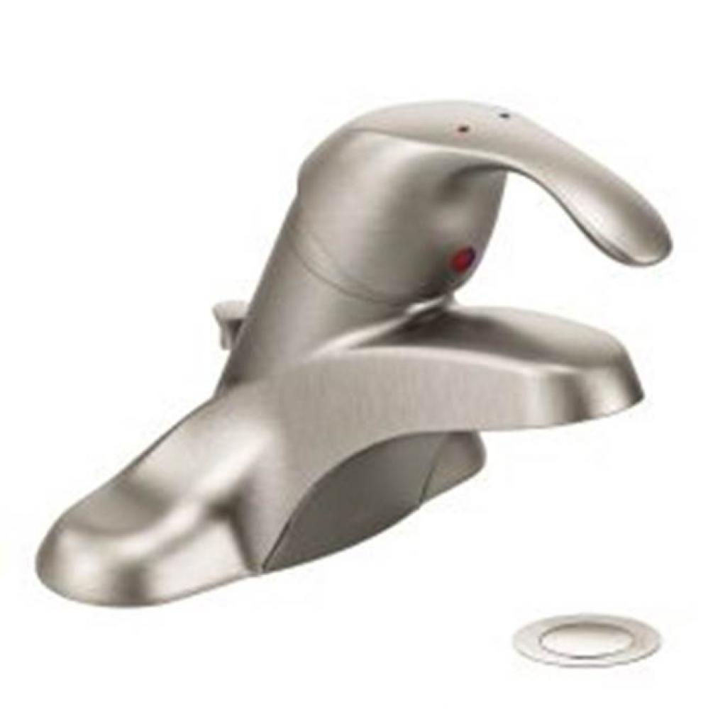 Classic brushed nickel one-handle lavatory faucet