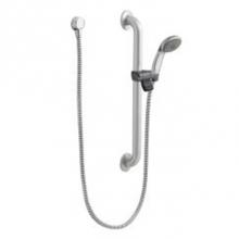 Moen Commercial 52224GBP25 - Chrome/stainless slide bar/grab bar shower