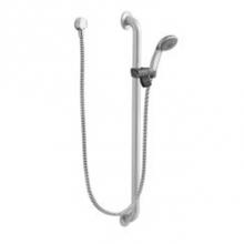 Moen Commercial 52236GBP25 - Chrome/stainless slide bar/grab bar shower