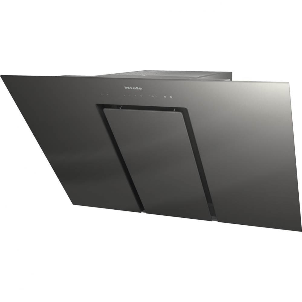 DA 6498 W Pure Grey - 36'' Tilted Glass Wall Hood 625 CFM (Graphite Grey)