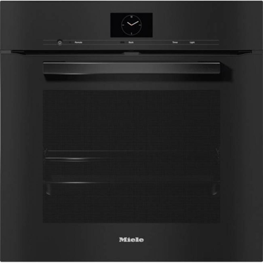 H 7660 BP AM - 24'' VitroLine Single Oven MTouch S (Obsidian Black)