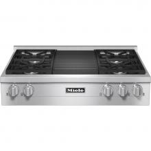 Miele 9812470 - KMR 1135 LP - 36'' Rangetop M-Pro Grill LP CTS