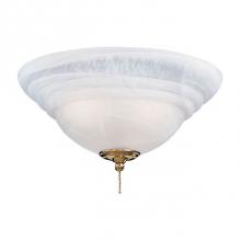 Minka Aire K9369-L - Universal 13'' Etched Swirl Glass Light