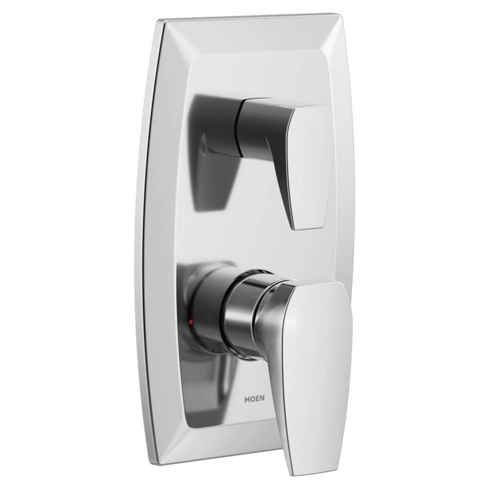 Via M-CORE 3-Series 2-Handle Shower Trim with Integrated Transfer Valve in Chrome (Valve Not Inclu