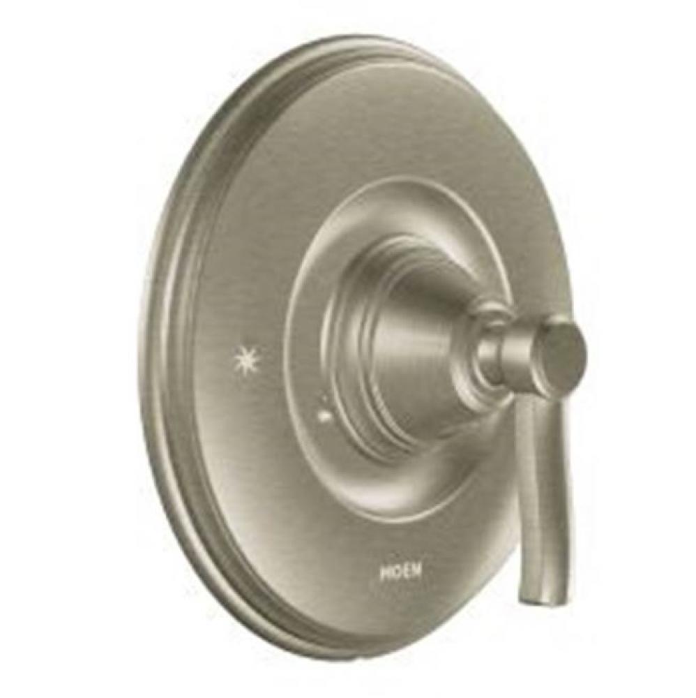 Brushed nickel Posi-Temp(R) valve