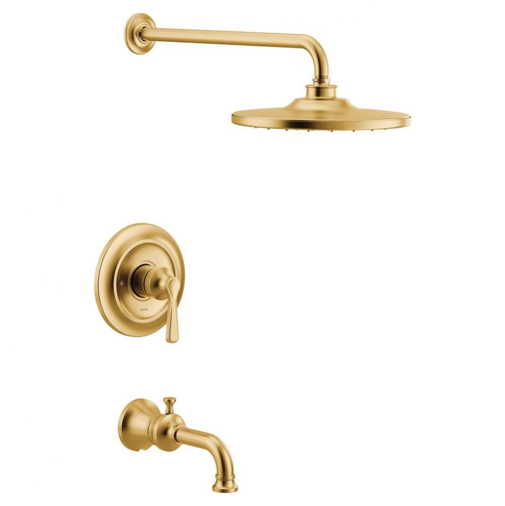 Colinet Brushed Gold M-Core 3-Series Tub/Shower