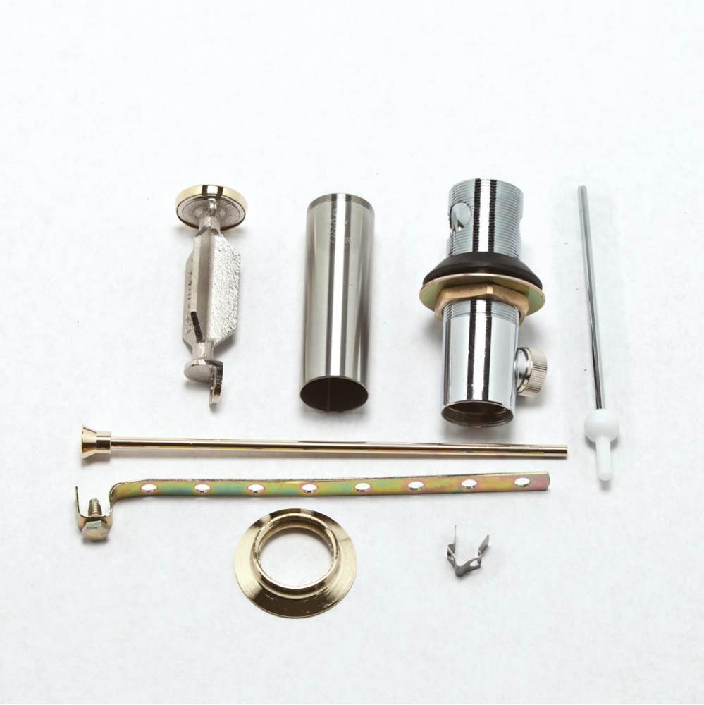 Lavatory Brass Drain Assembly in Chrome