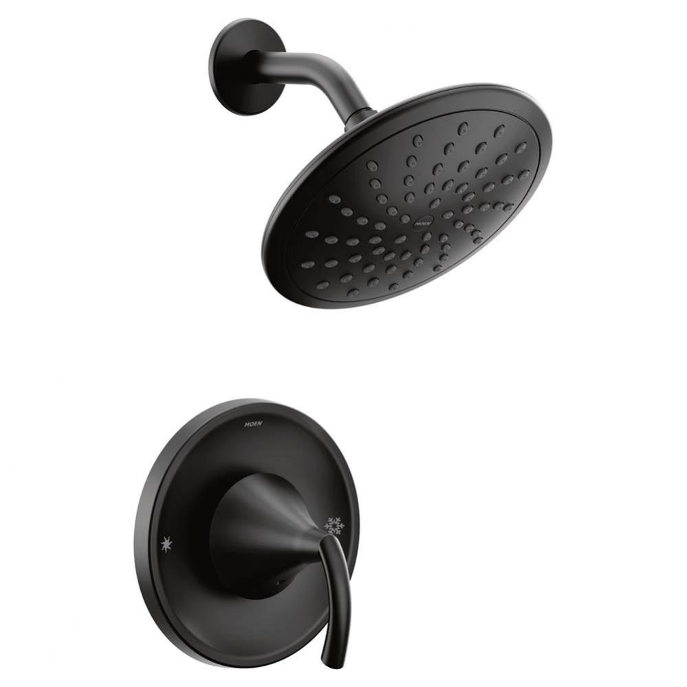 Glyde Matte Black Posi-Temp Shower Only