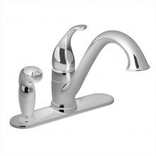 Moen Canada 7835 - Camerist Chrome One-Handle Low Arc Kitchen Faucet
