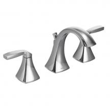 Moen Canada T6905 - Voss Chrome Two-Handle High Arc Bathroom Faucet