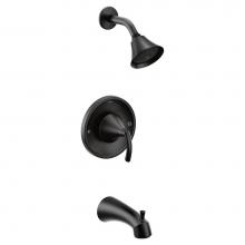 Moen Canada T2743BL - Glyde Matte Black Posi-Temp Tub/Shower