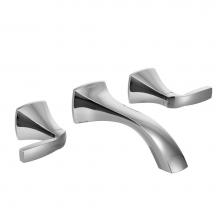Moen Canada T6906 - Voss Chrome Two-Handle Wall Mount Bathroom Faucet