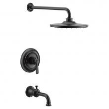 Moen Canada UTS344303EPBL - Colinet Matte Black M-Core 3-Series Tub/Shower