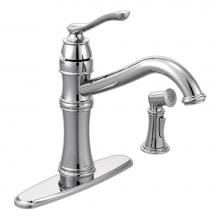 Moen Canada 7245C - Belfield Chrome One-Handle High Arc Kitchen Faucet