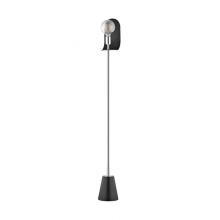 Mitzi HL163401-PN/BK - 1 LIGHT FLOOR LAMP WITH A SPUN STEEL