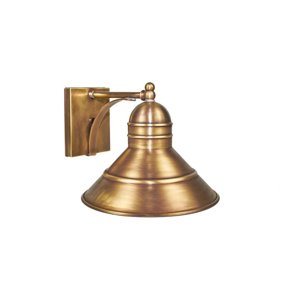 Barn Wall Dark Antique Brass Medium Base Socket